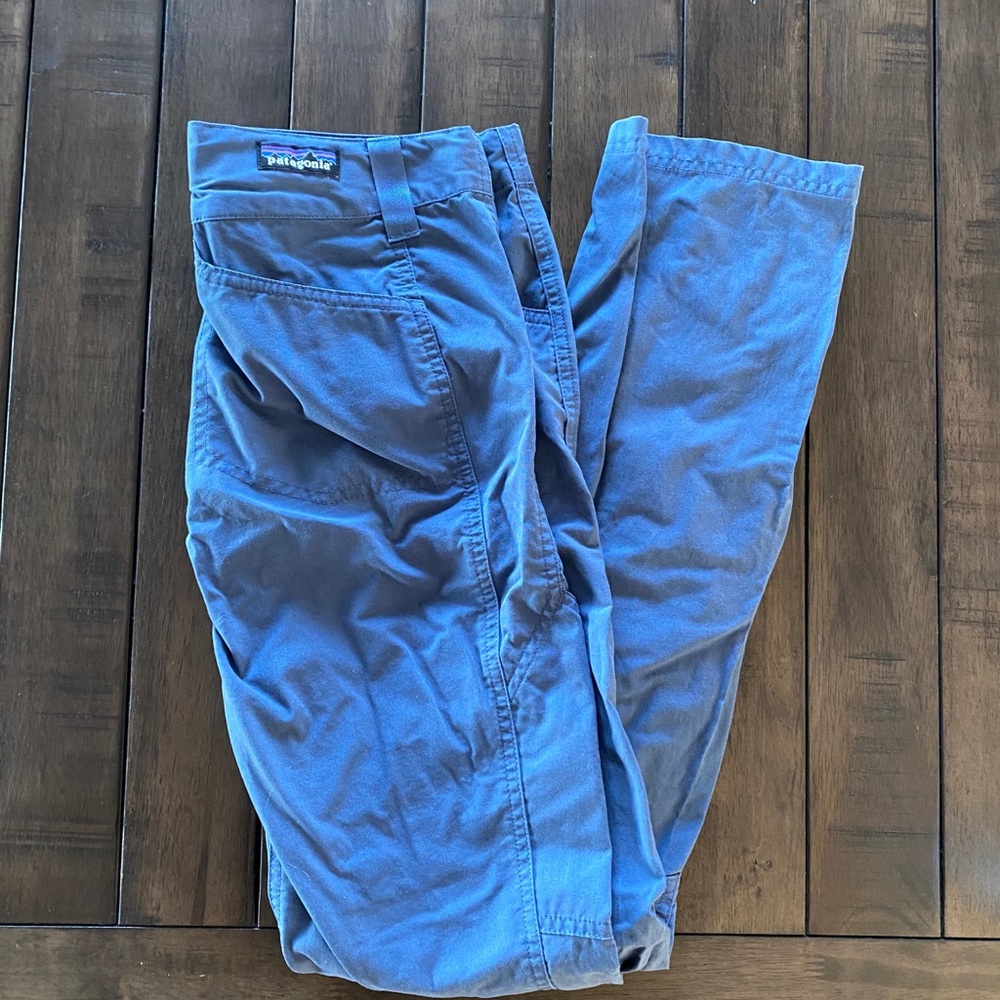 Blue Patagonia Cargo Pants